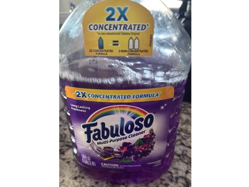 Fabuloso Multi-Purpose Cleaner, Lavender, 128 fl oz/3.7 L