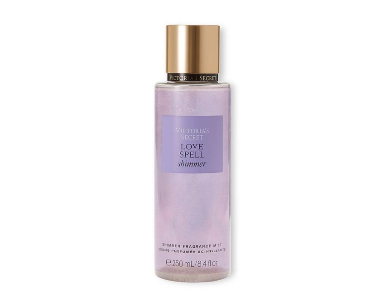 Victoria's Secret Shimmer Fragrance Mist, Love Spell Shimmer, 8.4 fl oz/250 mL