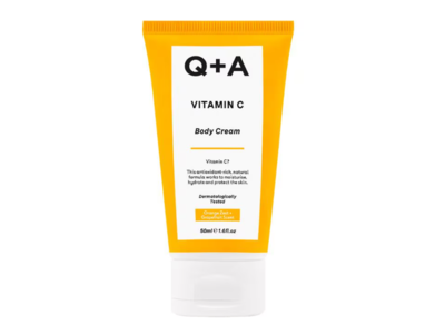 Q+A Body Cream, Vitamin C, 1.6 fl oz/50 mL