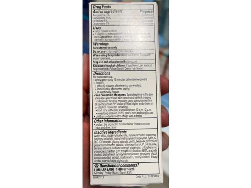 La Roche-Posay Anthelios Sunscreen, SPF 60, 1.7 fl oz/50 mL