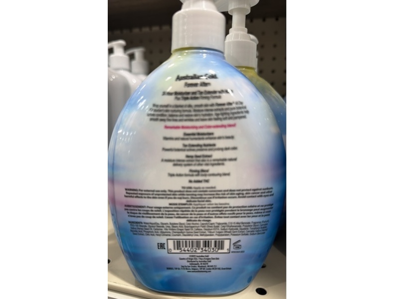 Australian Gold Forever After All Day Moisturizer, 13.5 fl oz/400 mL