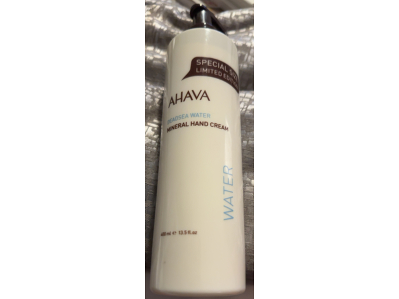 Ahava Deadsea Water Mineral Hand Cream, 13.5 fl oz/400 mL