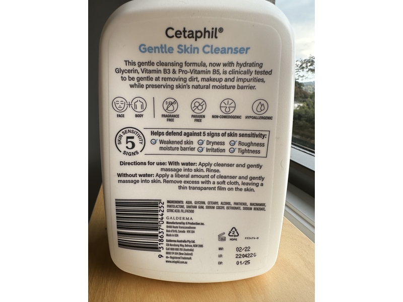 Cetaphil Gentle Skin Cleanser, All Skin Types, 1.25 L