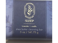 Bath & Body Works Sleep Shea Butter Cleansing Bar, Lavender + Vanilla, 5 fl oz/141.75 g - thumbnail 1