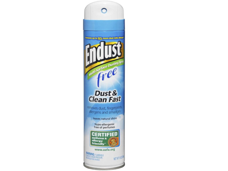 Endust Hypo-Allergenic Dusting & Cleaning Spray, 10 oz/296 mL