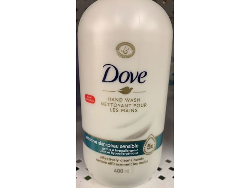 Dove Gentle & Hypoallergenic Hand Wash, 400 mL