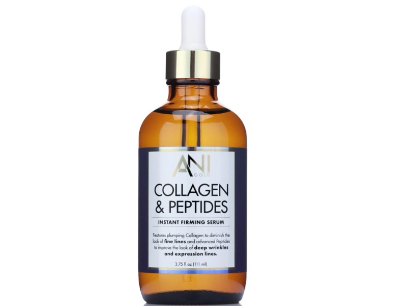 Ani Gold Collagen & Peptides Instant Firming Serum, 3.75 fl oz/111 mL