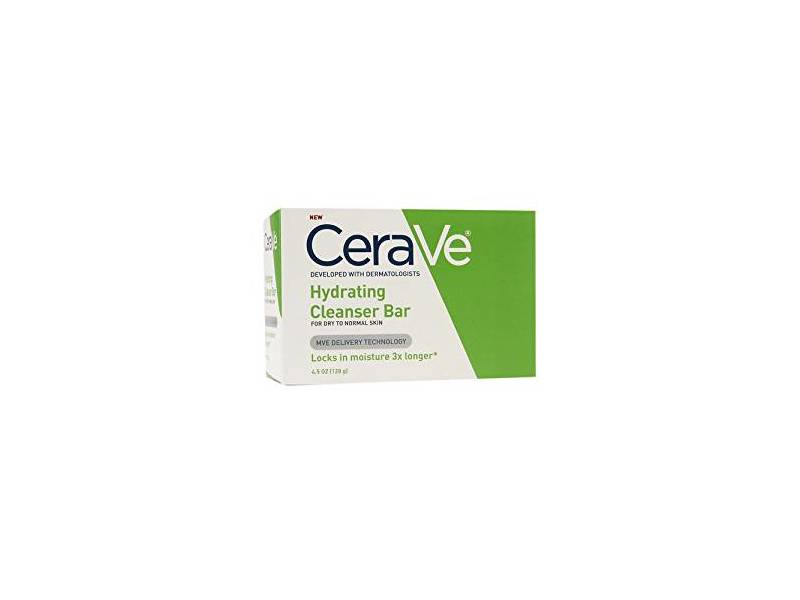 CeraVe Hydrating Cleanser Bar, Dry to Normal Skin Ingredients and Reviews