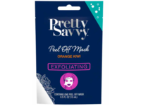 Pretty Savvy Exfoliating Peel Off Mask, Orange Kiwi, 0.5 fl oz/15 mL - thumbnail 1