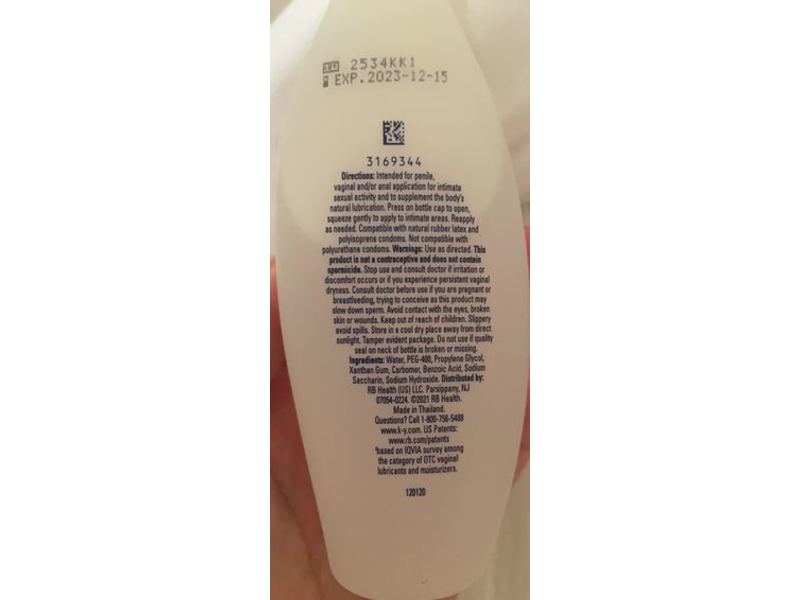 KY Liquid Classic Personal Lubricant, 4.5 fl oz/133 mL