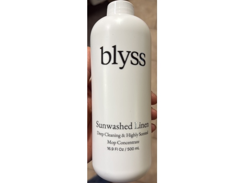 Blyss Sunwashed Linen Mop Concentrate, 16.9 fl oz/500 mL