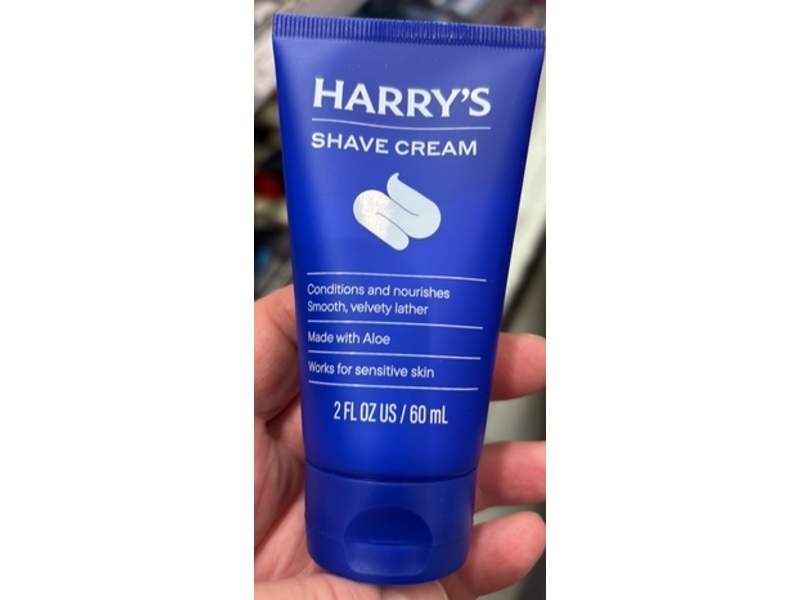 Harry's Shave Cream, Aloe, 2 fl oz/60 mL