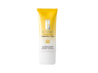 Clinique UV Solutions Brightening + Tinted Mineral Sunscreen, SPF 50, 01 Light, 40 mL