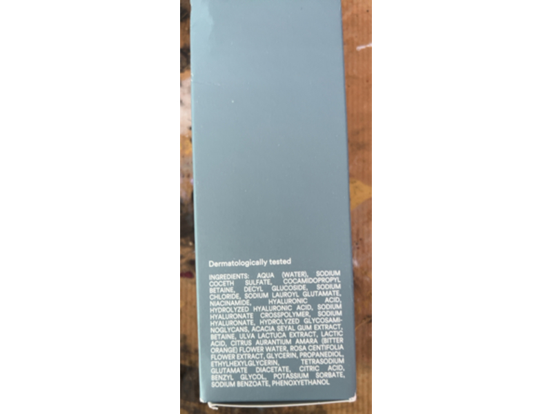 Essential Collection Face Formula Daily Gel Cleanser, Latic Acid & Rose Water, 200 mL