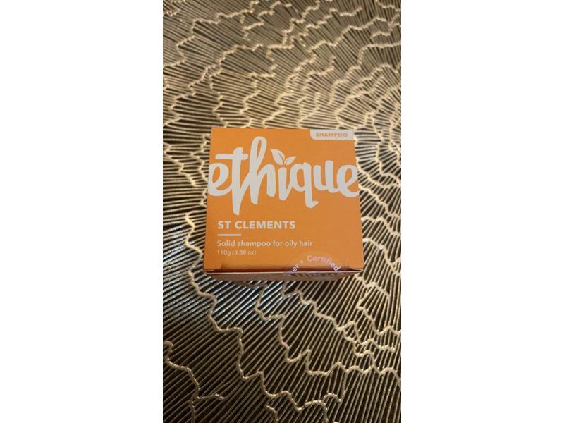 Ethique St Clements Shampoo Bar for Oily Hair, 3.88 oz / 110 g