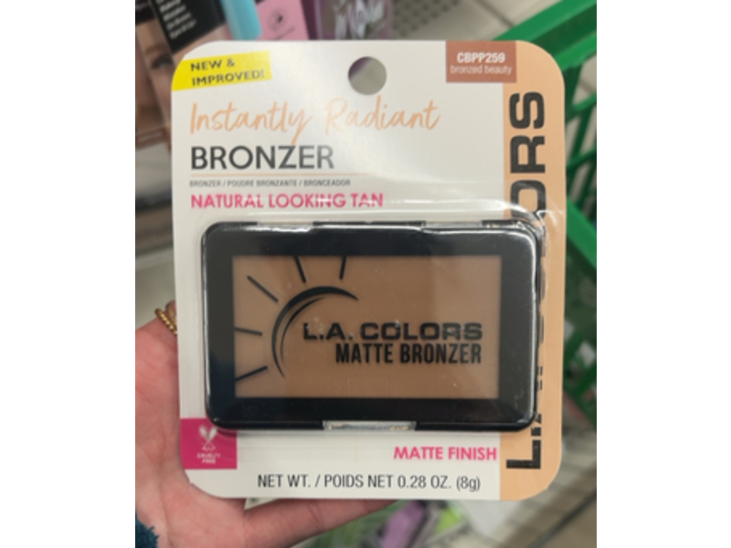 L.A. Colors Bronzer, CBPP259 Bronzed Beauty, 0.28 oz/8 g
