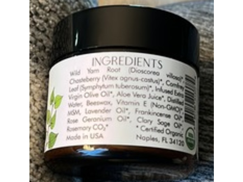 MoonMaid Botanicals Pro-Meno Wild Yam Cream, 2 fl oz/60 mL