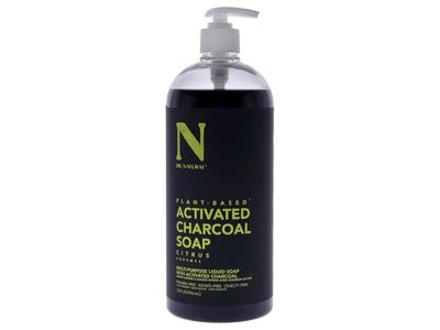 Dr. Natural Activated Charcoal Multi-Purpose Liquid Soap, Citrus, 32 fl oz/946 mL