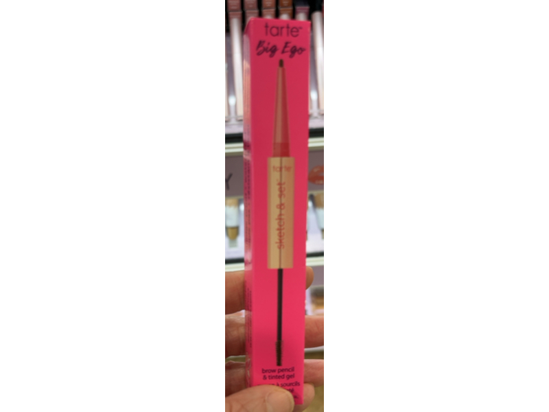 Tarte Big Ego Brow Pencil & Tinted Gel, Medium Brown, 0.0035 oz/0.1 g