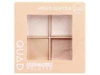 J.Cat Beauty Quad Spectrum Highlighter Face Palette , QSP101, 0.21 oz/6 g - Image 2