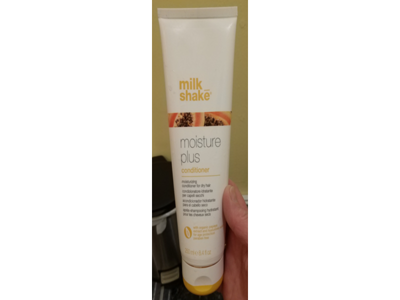 Milk_Shake Moisture Plus Conditioner, Organic Papaya Extract & Hyaluronic Acid, 8.4 fl oz/250 mL