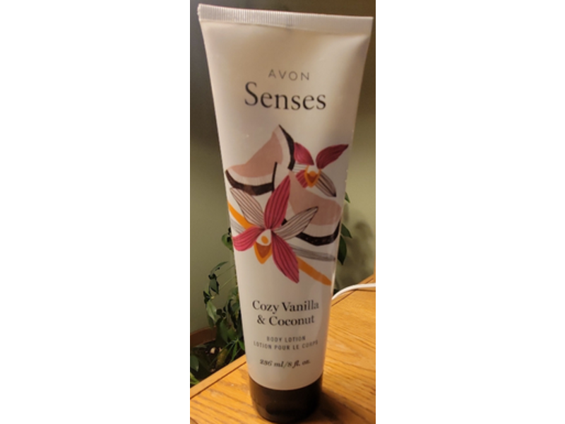 Avon Sense Cozy Vanilla & Coconut Body Lotion,8 fl oz/236 mL