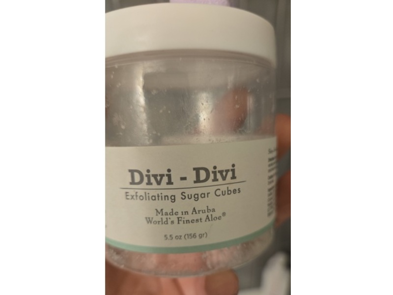 Aruba Aloe Divi-Divi Exfoliating Sugar Cubes, 5.5 oz/156 g