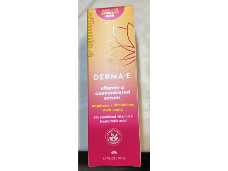 Derma.E Vitamin C Concentrated Serum, 1.7 fl oz/50 mL