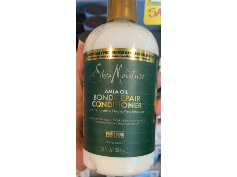 SheaMoisture Bond Repair Conditioner, Amla Oil, 13 fl oz/384 mL