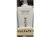 Native Nourishing Body Wash, Coconut & Vanilla, 18 oz - thumbnail 2