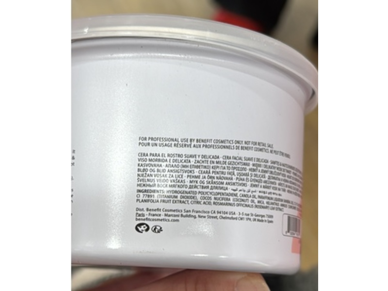 Benefit Wax & Glow Pro Gentle Face Wax, 12.8 oz/365 g