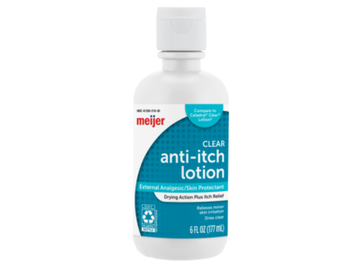 Meijer Clear Ant-Itch Lotion, 6 fl oz/177 mL