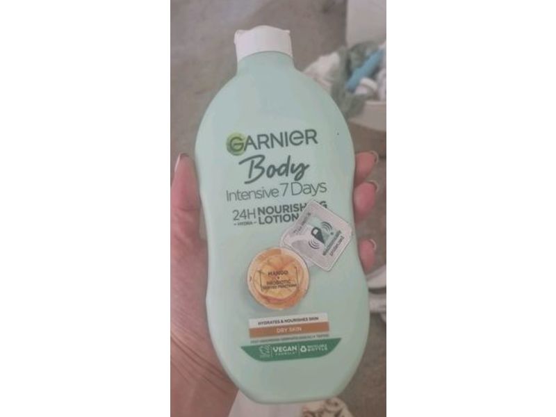Garnier Body Intensive 7 Days Nourishing Lotion, Mango + Probiotic, 400 mL