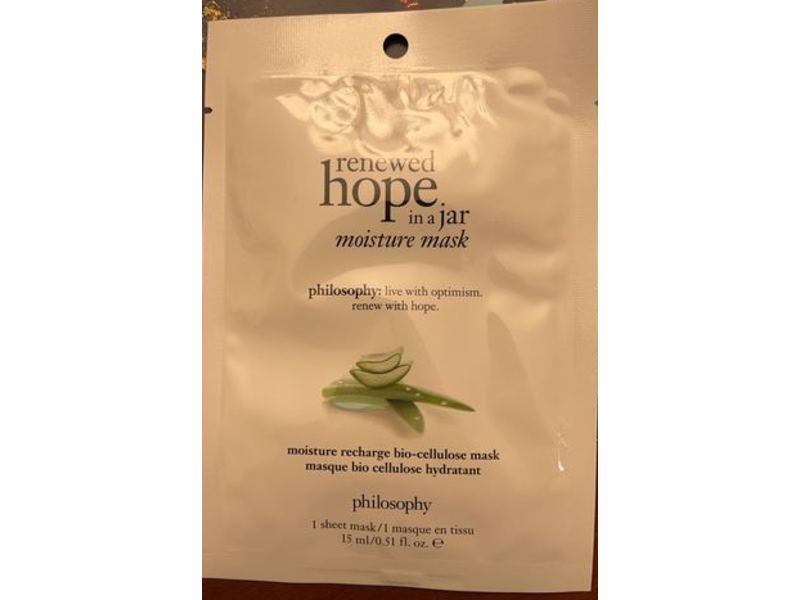Philosophy Renewed Hope In A Jar Moisture Mask, 0.51 fl oz/15 mL