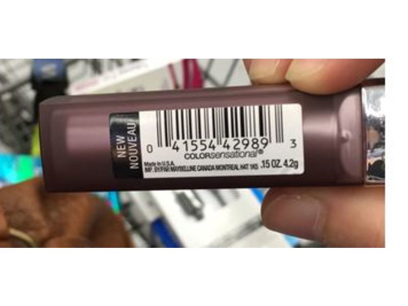 Maybelline Clear Sense Matte Lipstick, Touch Of Spice, 0.15 oz/4.2 g