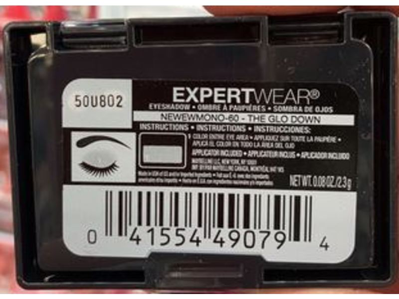 Maybelline New York Expert Wear Eyeshadow, 60S The Glo Down, 0.08 oz/2.3 g