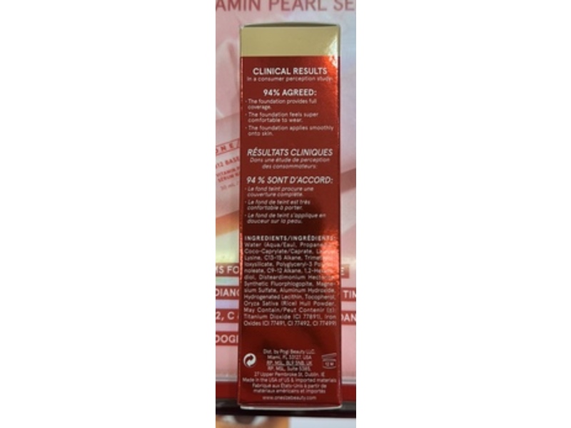 One Size Turn Up The Base Liquid Foundation, Light 30, 1.01 fl oz/30 mL