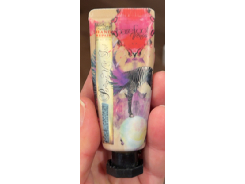 Barefoot Venus Shea & Mango Butter Hand Repair, Black Coconut, 0.67 oz/20 mL