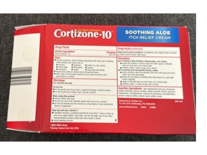 Cortizone-10 Itch Relief Cream, Soothing Aloe, 2 oz/56 g