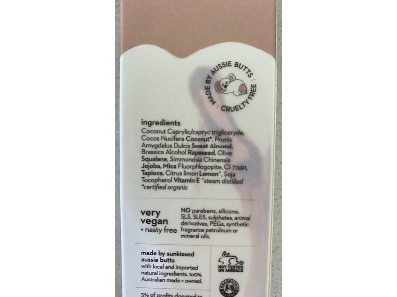 Butt Naked Body Glow Oil, 80 g