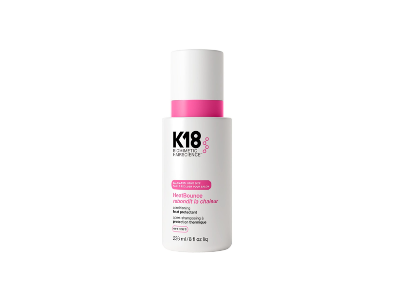 K18 Biomimetic Hairscience HeatBounce Conditioning Heat Protectant, 8 fl oz/236 mL