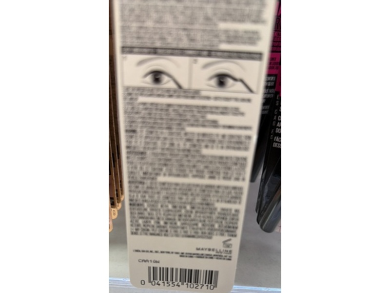 Maybelline Sculpting Stix 2-In-1 Eyeliner, 016 Black Blur, 0.002 oz