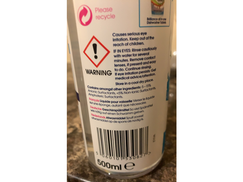 Ecozone Sensitive Washing Up Liquid, 500 mL