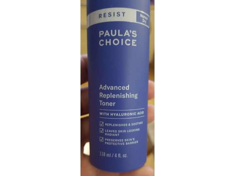 Paula's Choice Resist Advanced Replenishing Toner, Hyaluronic Acid, 4 fl oz/118 mL