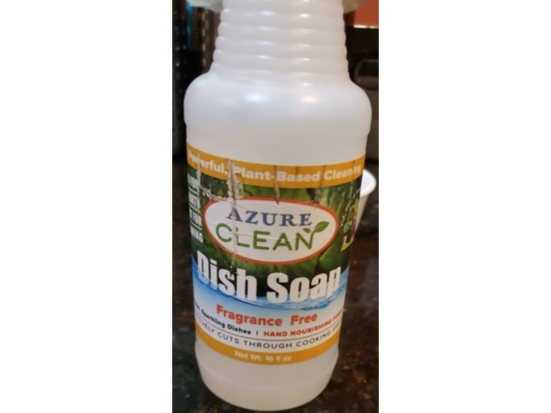 Azure Clean Dish Soap, 16 fl oz