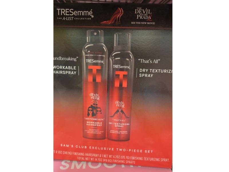 TRESemme The Devil Wears Prada Groundbreaking Workable Hairspray + That's All Dry Texturizing Spray Duo