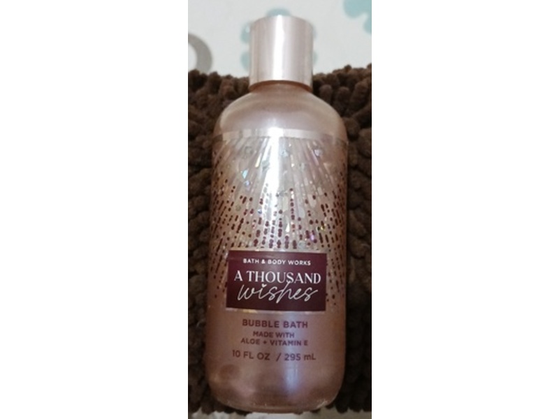 Bath & Body Works Bubble Bath, A Thousand Wishes, 10 fl oz/295 mL