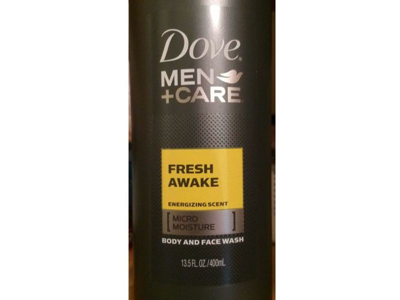 Dove Men + Care Body & Face Wash, Fresh Awake, 13.5 fl oz/400 mL