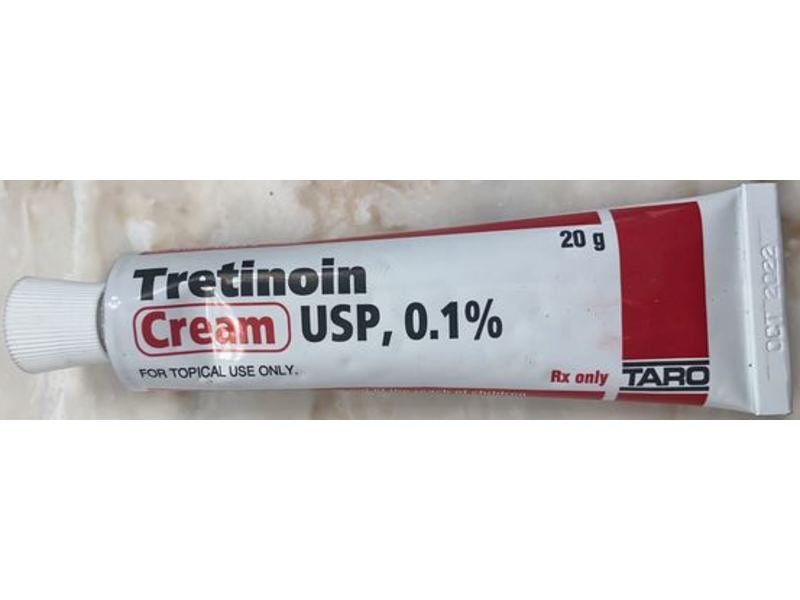 Tretinoin Cream, USP, 0.1%, 20 g Taro (RX)