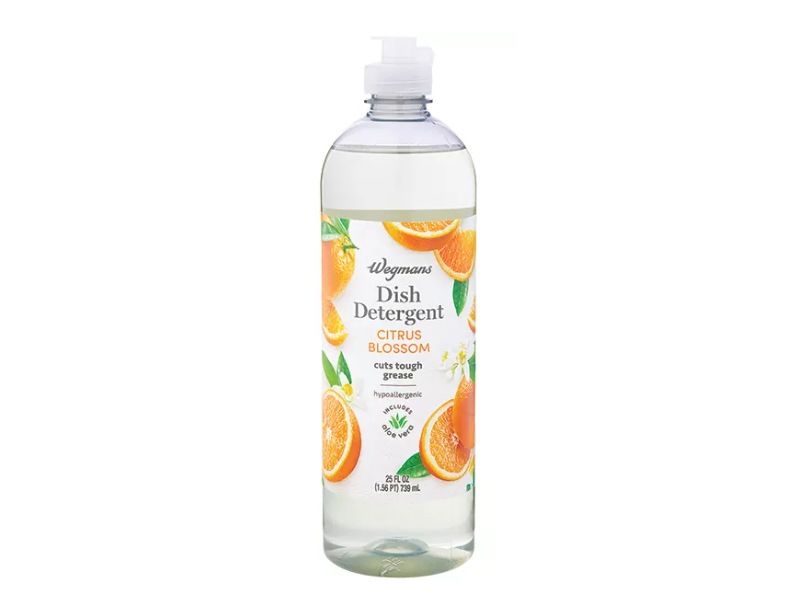 Wegmans Dish Detergent, Citrus Blossom, 25 fl oz/739 mL